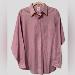 Brooks Brother Long Sleeve button down Mens dress shirt sz 16 4/5